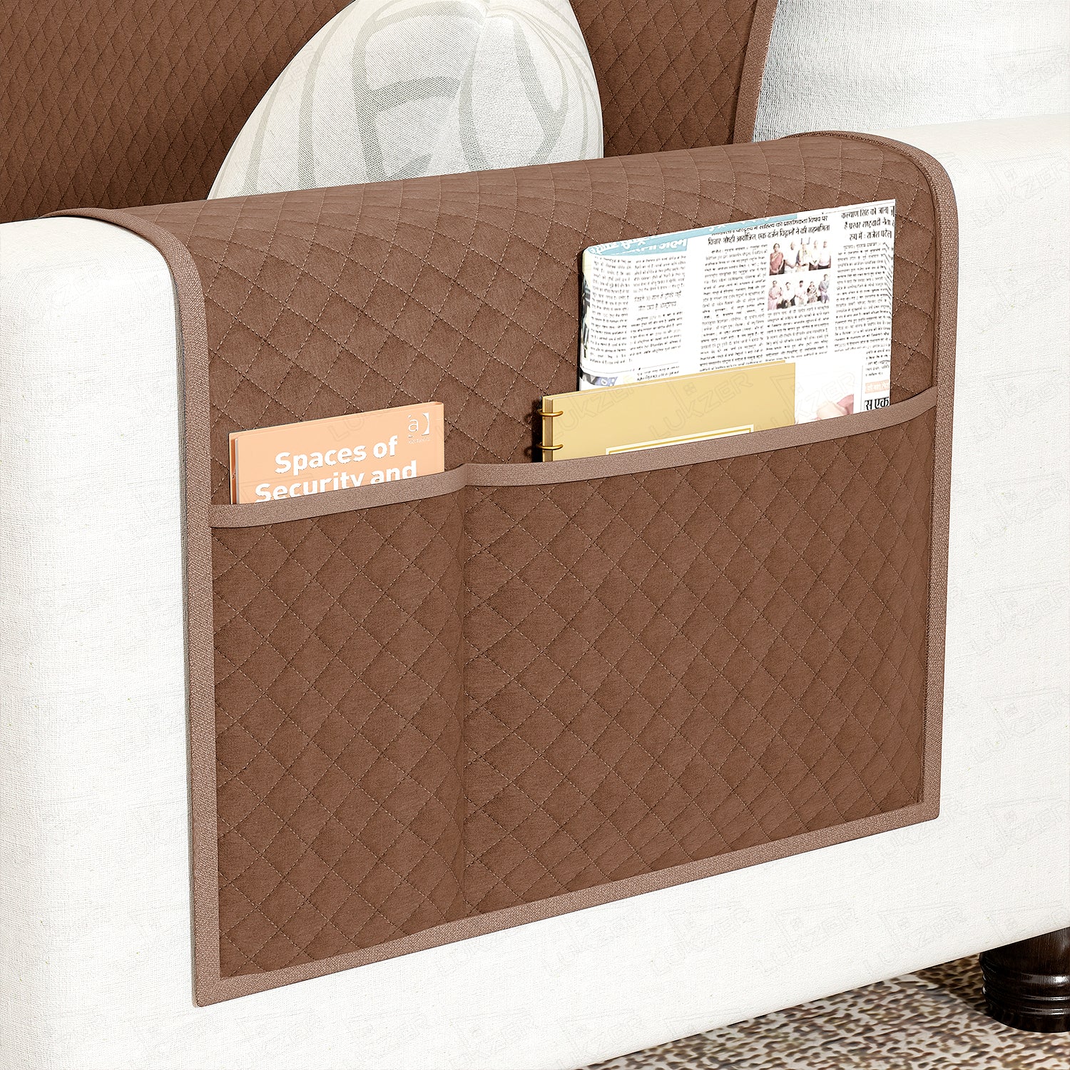 Lukzer Quilted Sofa Cover Mat