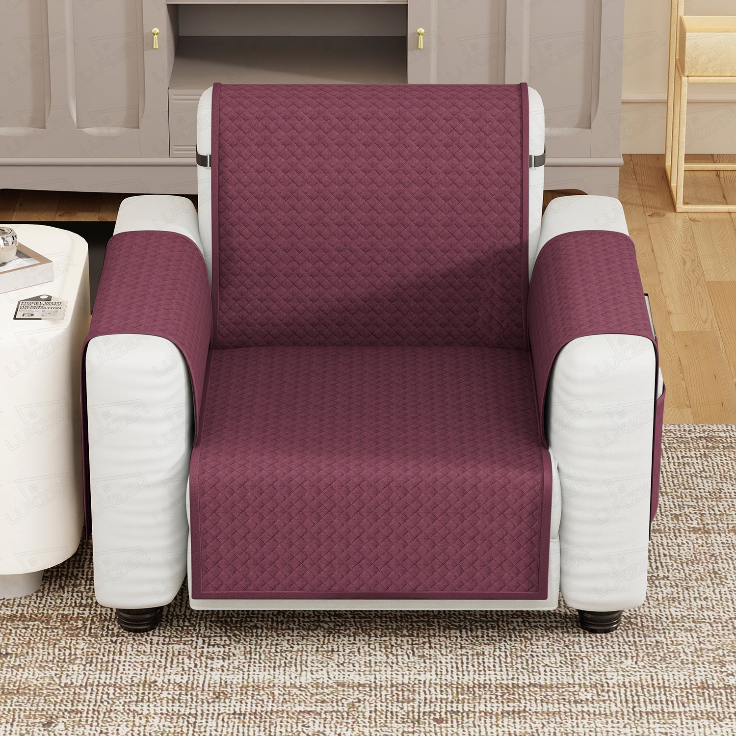 Lukzer Quilted Sofa Cover Mat