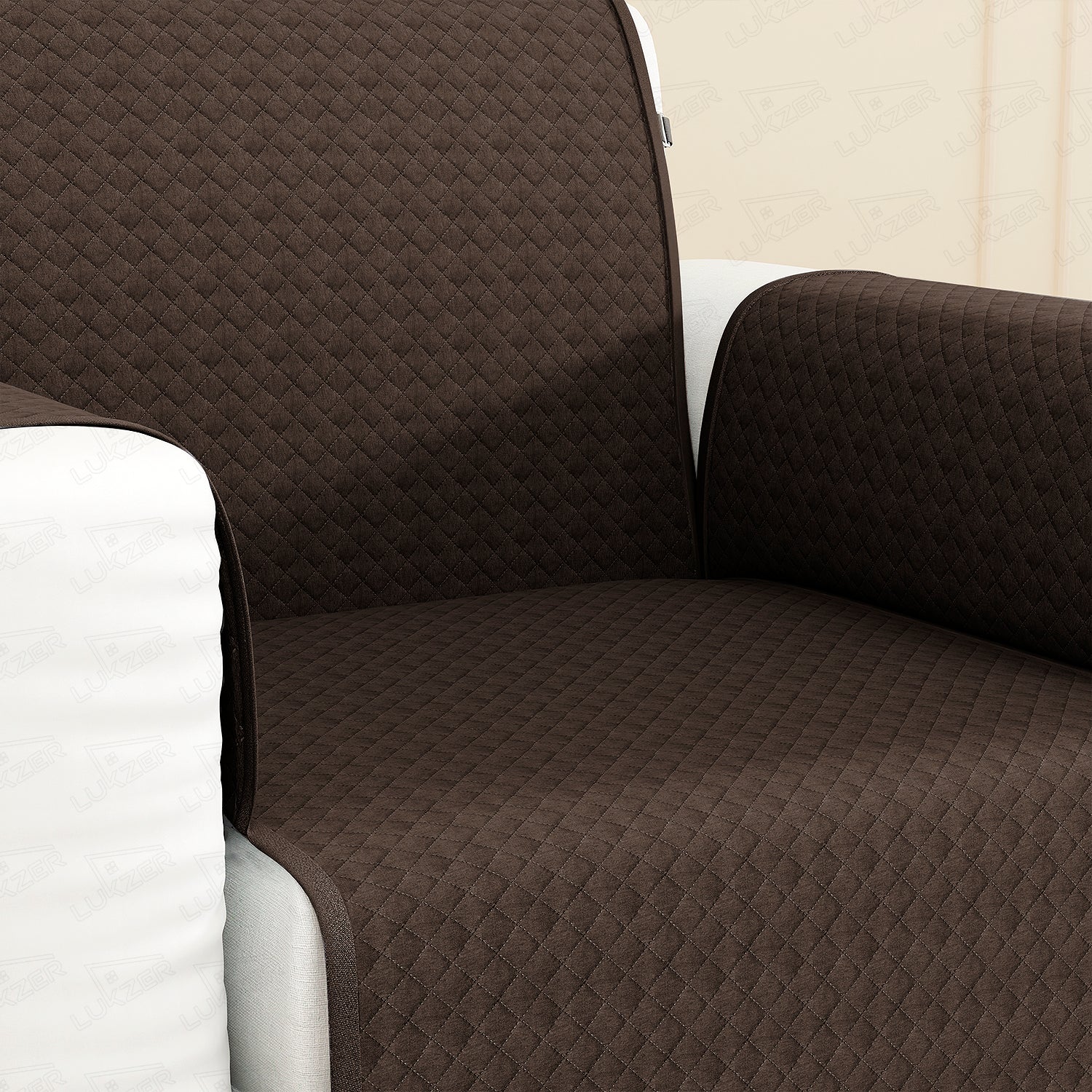 Lukzer Quilted Sofa Cover Mat