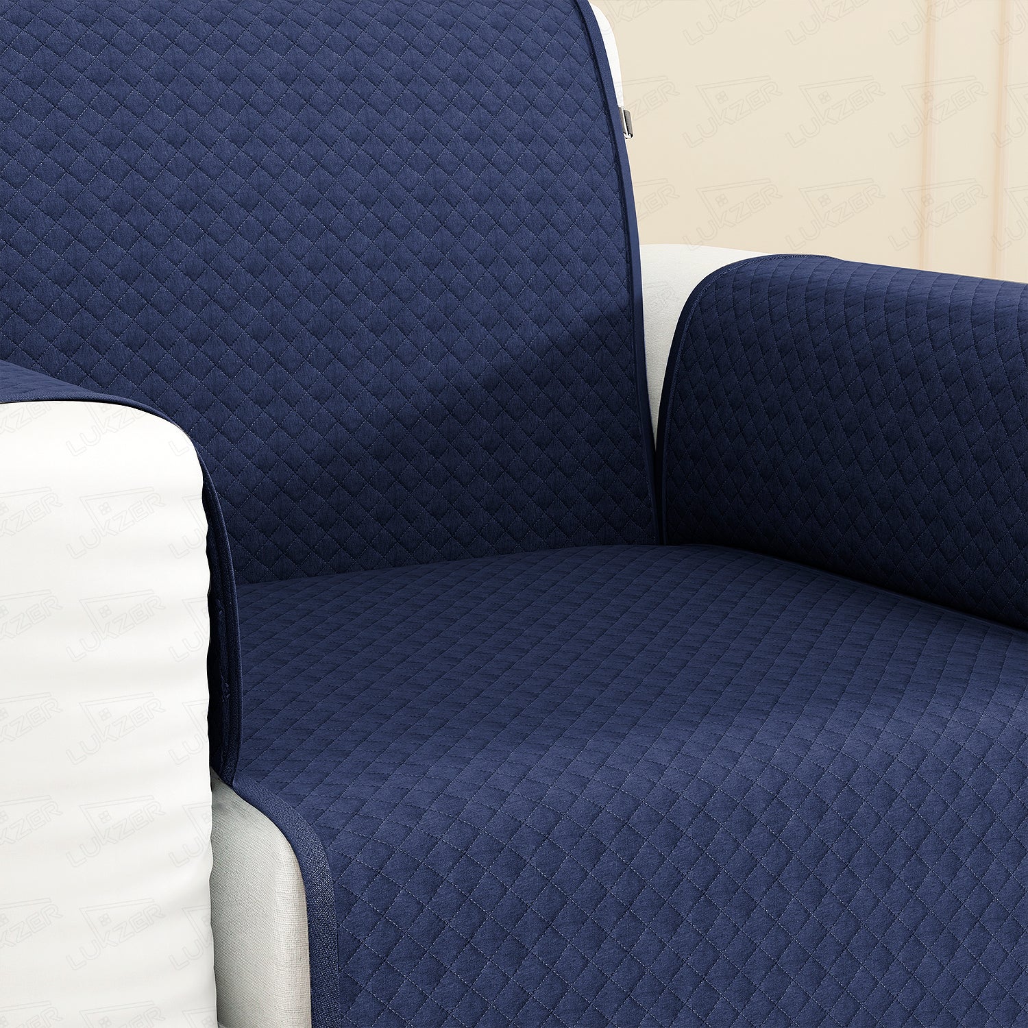 Lukzer Quilted Sofa Cover Mat