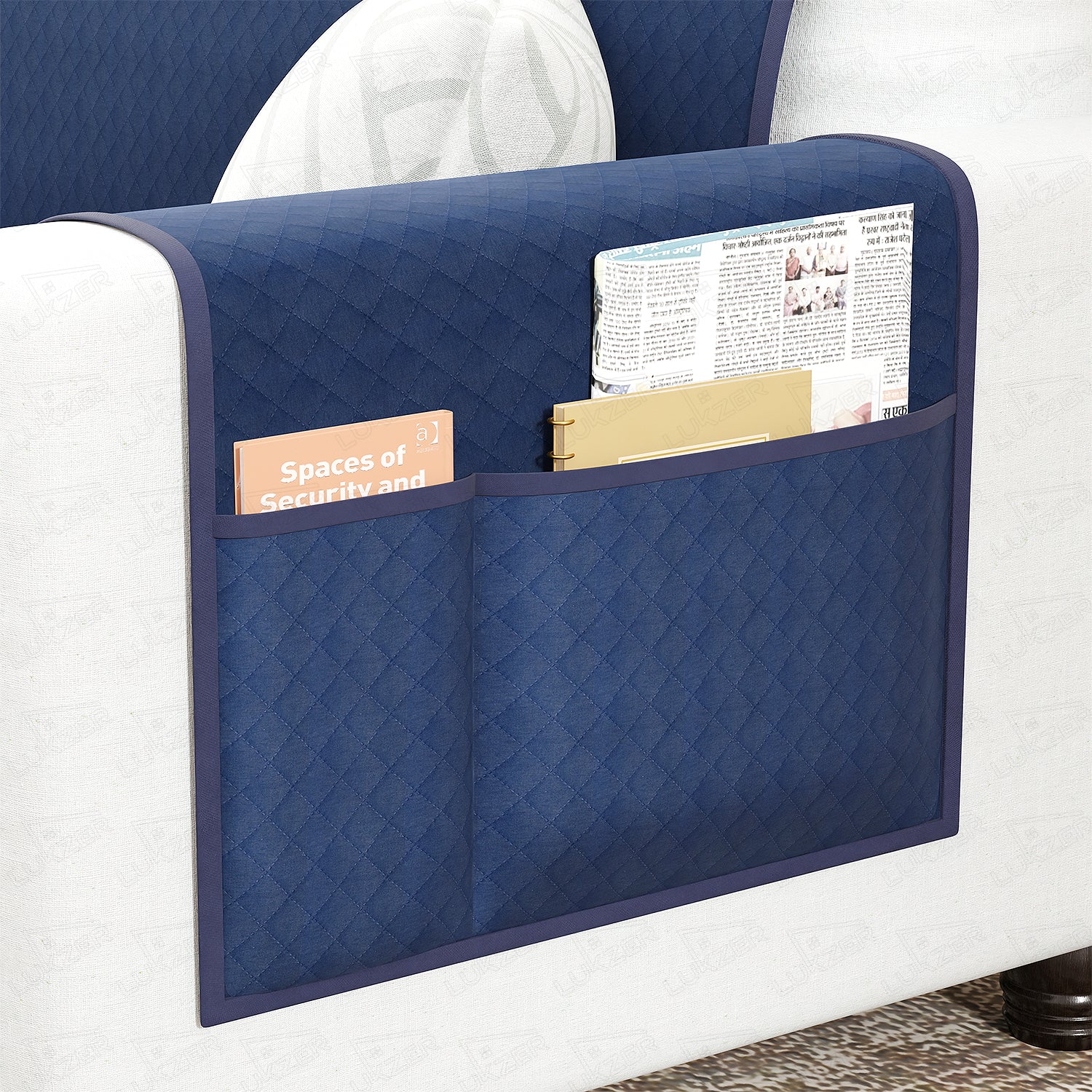 Lukzer Quilted Sofa Cover Mat