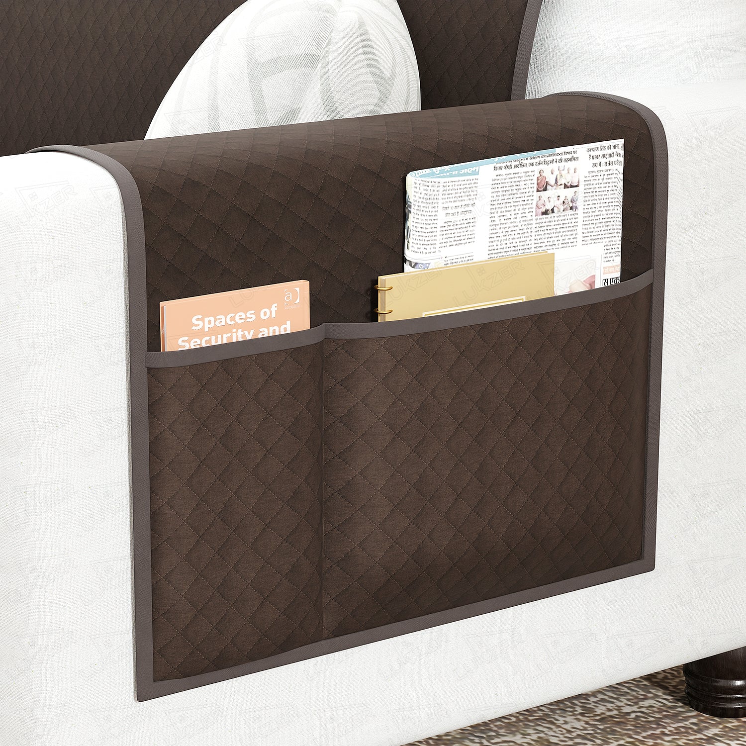 Lukzer Quilted Sofa Cover Mat