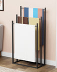 Lukzer Premium Metal Towel Rack – Sturdy & Stylish (Black/White, Model: MGS-007)