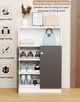 Lukzer 4-Layer Shoe Rack with Doors – Space-Saving Storage Organizer (Model: SR-003)
