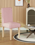 Jacquard Chair Covers (Pastel Dotted Stripe Pattern)