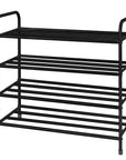 Lukzer Metal Shoe Rack & Open Display Shelf – Durable Storage Organizer
