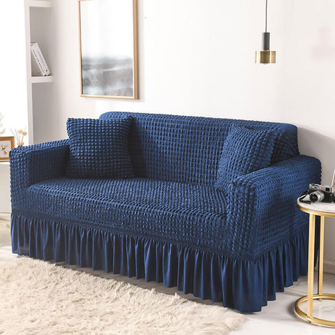 Bubble Sofa Cover (Navy Blue)